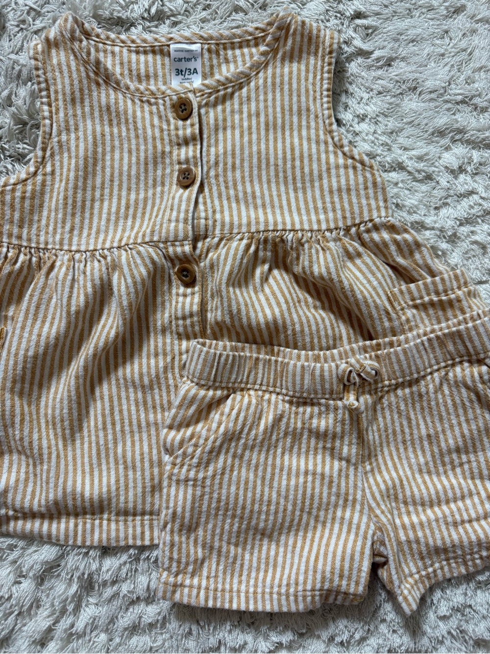 Carters striped set • 3T